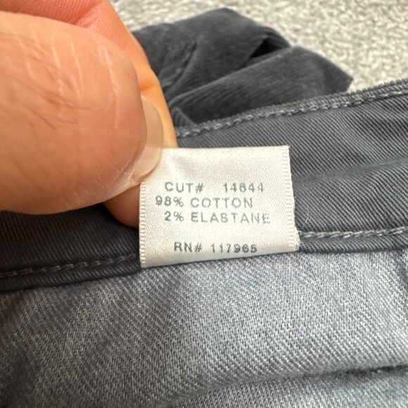 J.Brand Skinny Corduroy Pants Womens 25 Charcoal Gray Mid Rise Stretch 25x29.5 - Picture 9 of 16